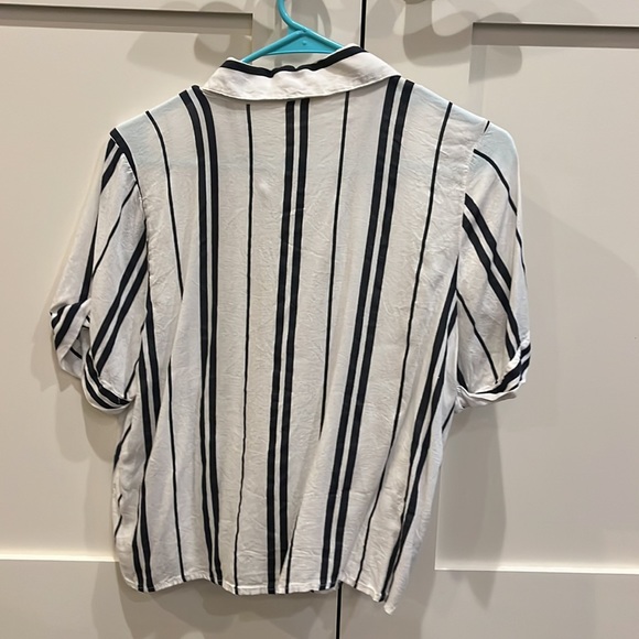 Striped Button Up - Picture 2 of 2